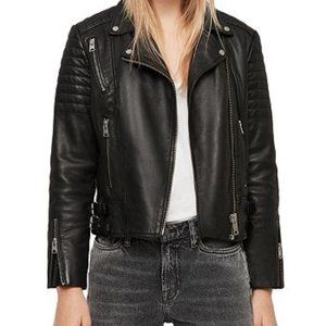 All Saints Papin Biker Jacket. Gently Worn - Like New.